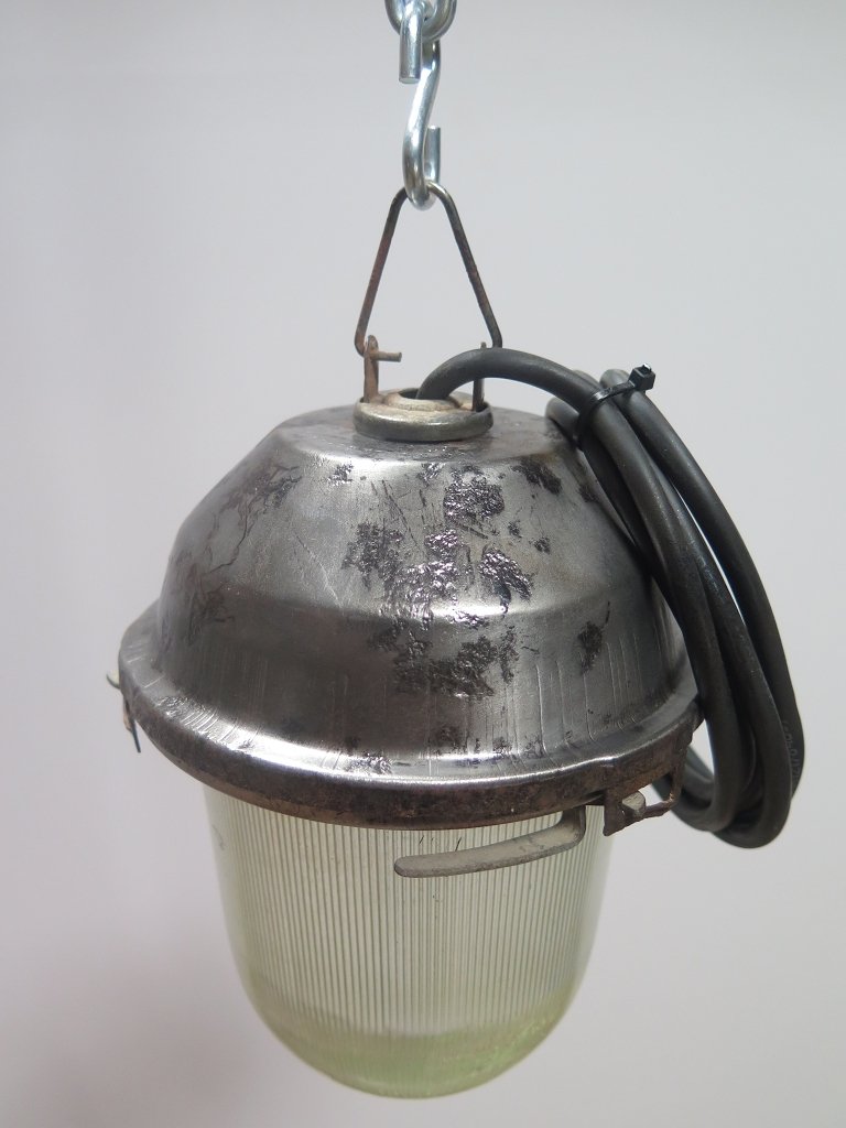 Lampe Industrielampe Silber Ø 0,16 m