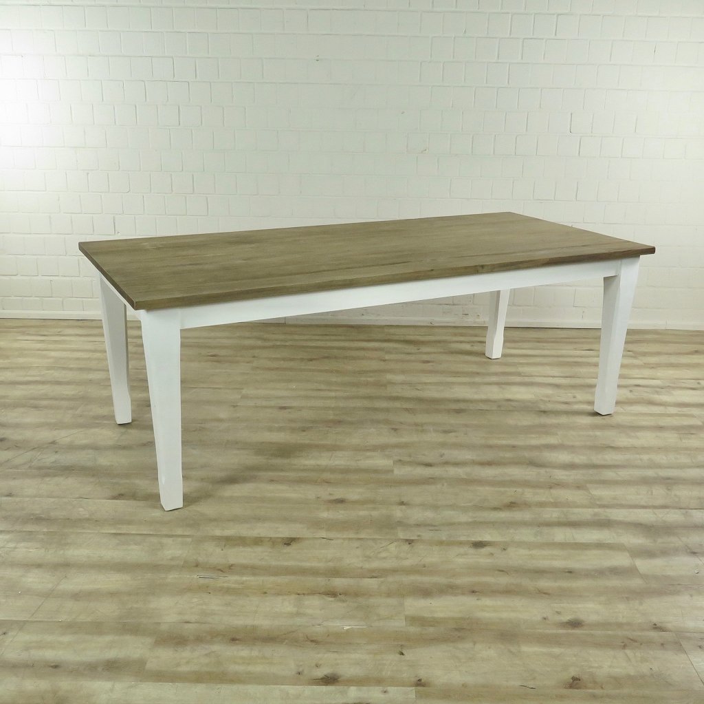 Esstisch Tisch Teakholz 2,20 m x 1,00 m