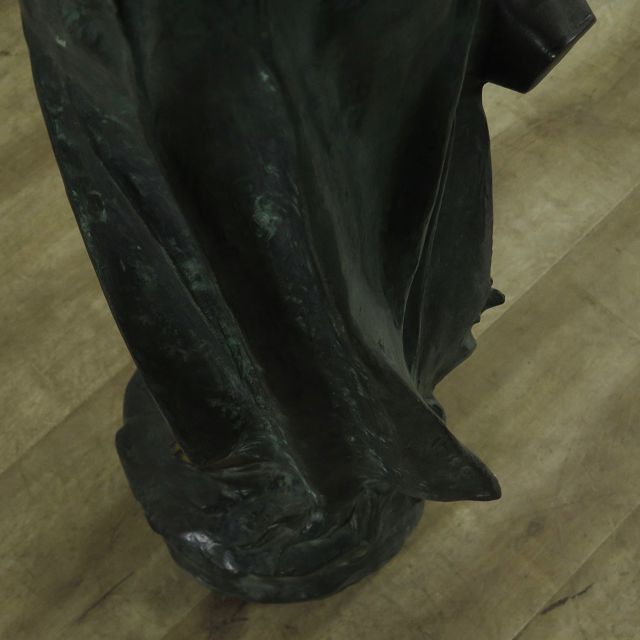 Skulptur Dekoration Frau Bronze 1,32 m