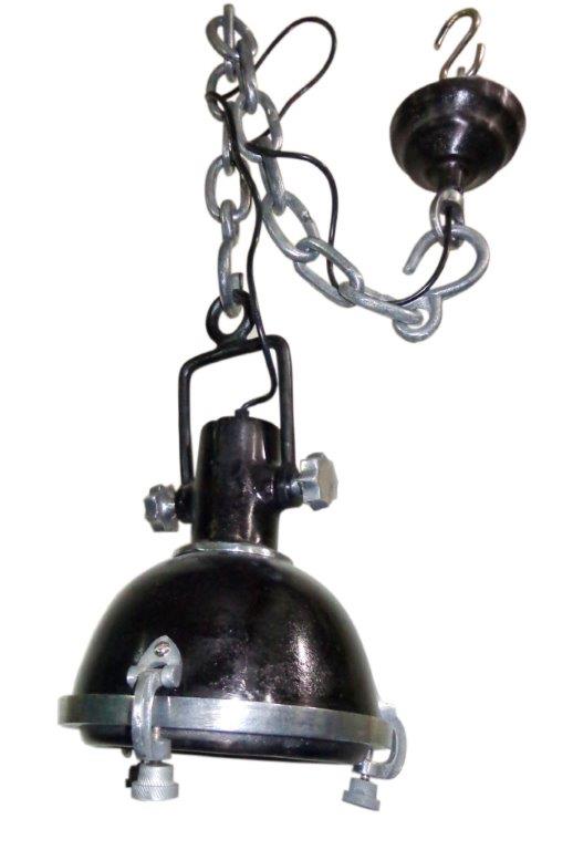 17027a Lampe Hängelampe Metall Schwarz 28 cm