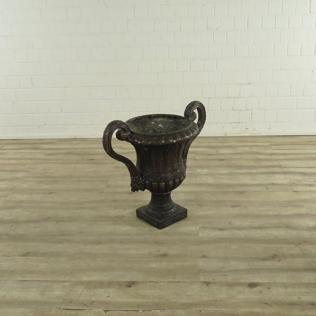 17205 Blumenkübel Vase Bronze 0,75 m