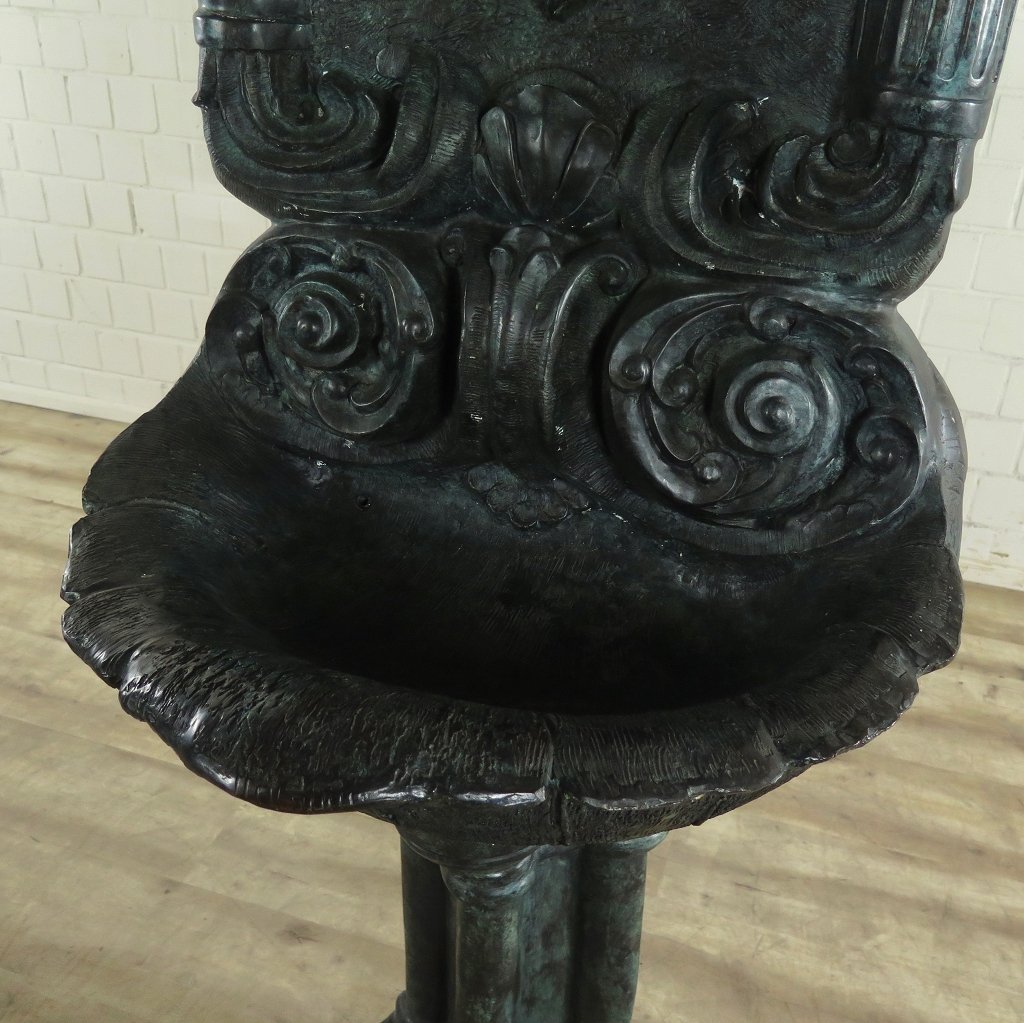 Wasserspeier Wandbrunnen Bronze 1,90 m