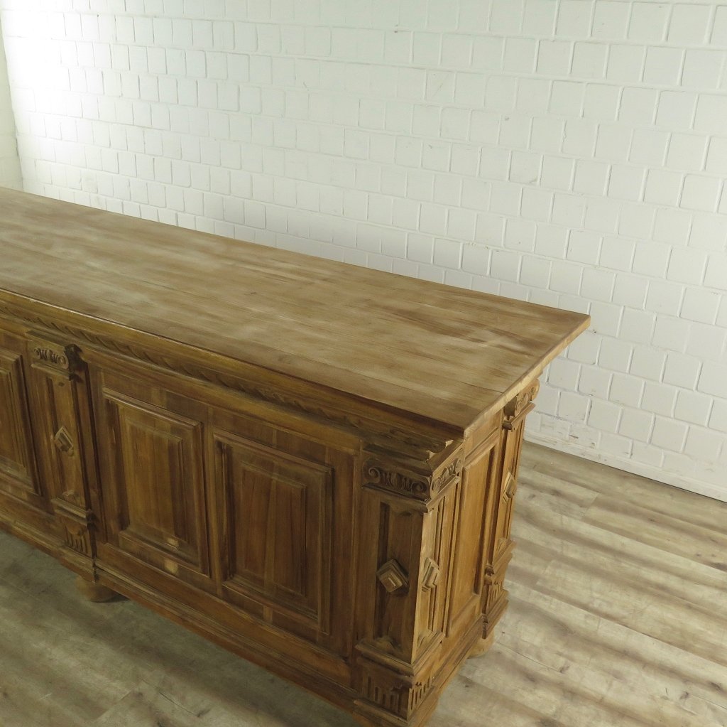 Theke Tresen Bella Teakholz 2,40 m