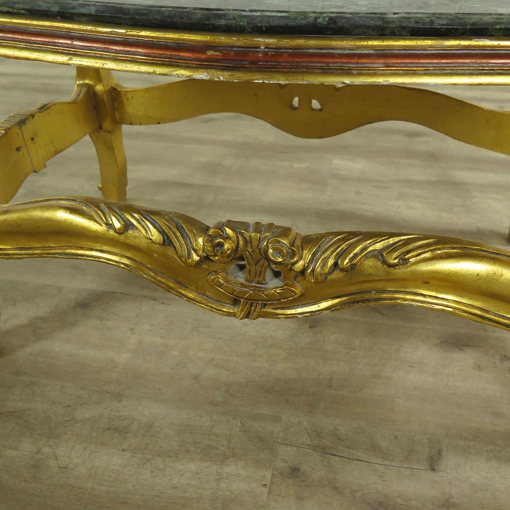 Couchtisch Barockstil 1850 Marmor