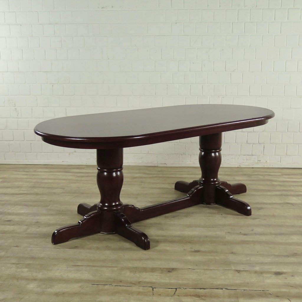 Tisch Esstisch Oval Mahagoni 2,00 m x 1,00 m