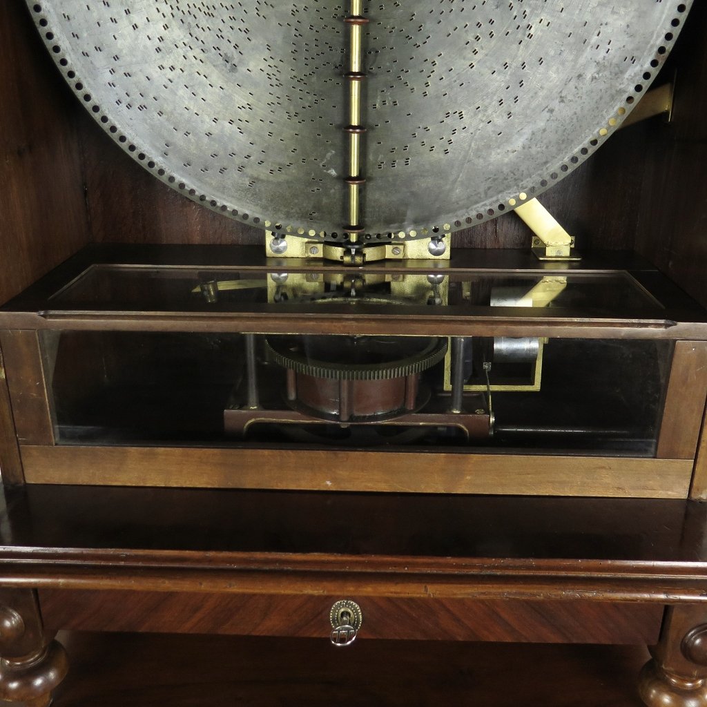 Spieluhr Symphonion Gründerzeit 1880 Nussbaum