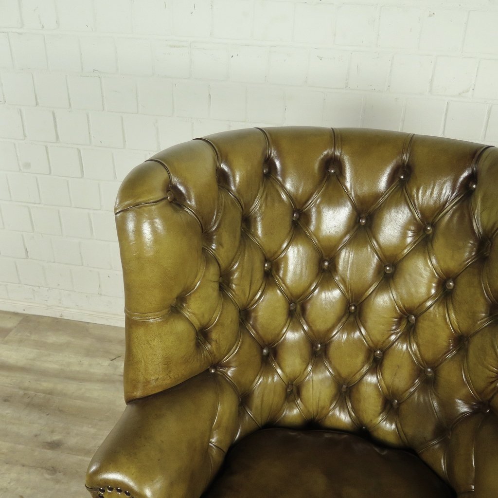 Chesterfield Sessel Lime