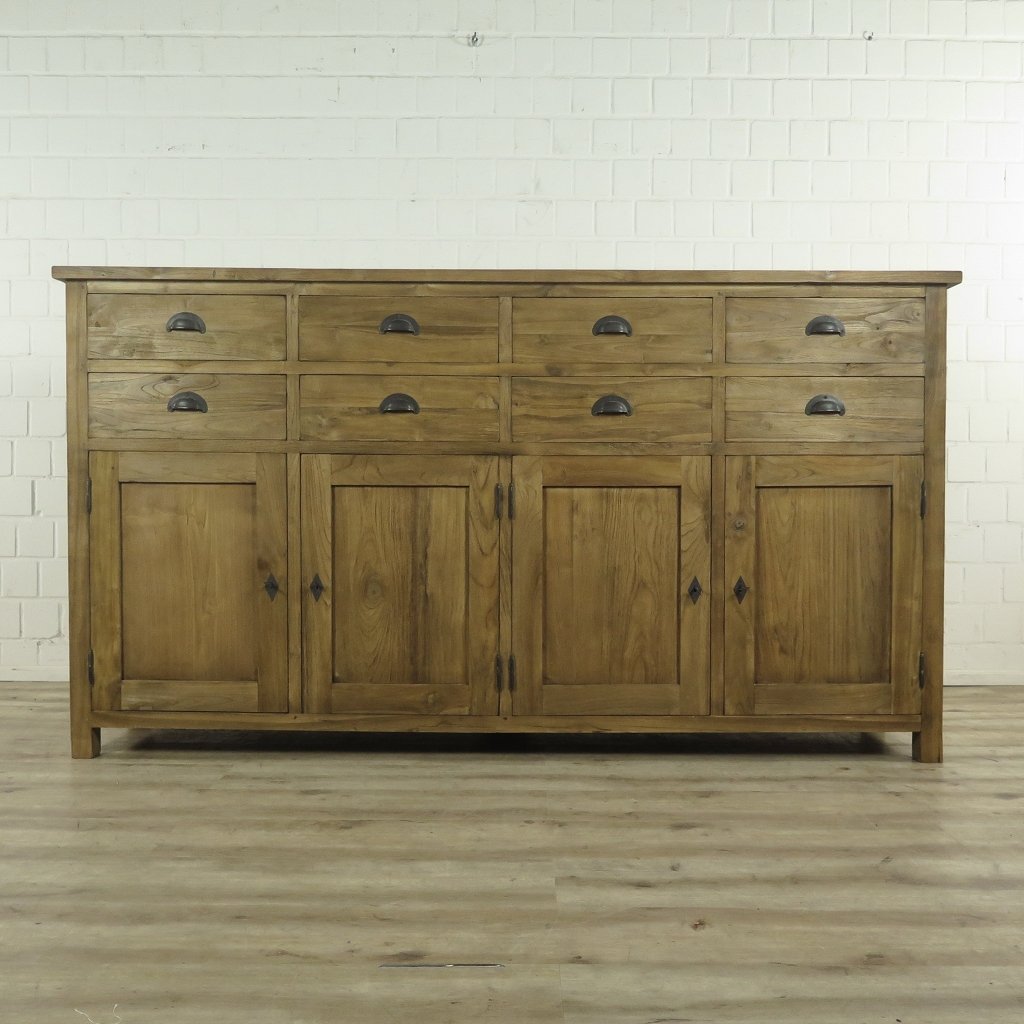 Sideboard Anrichte Teakholz 2,07 m
