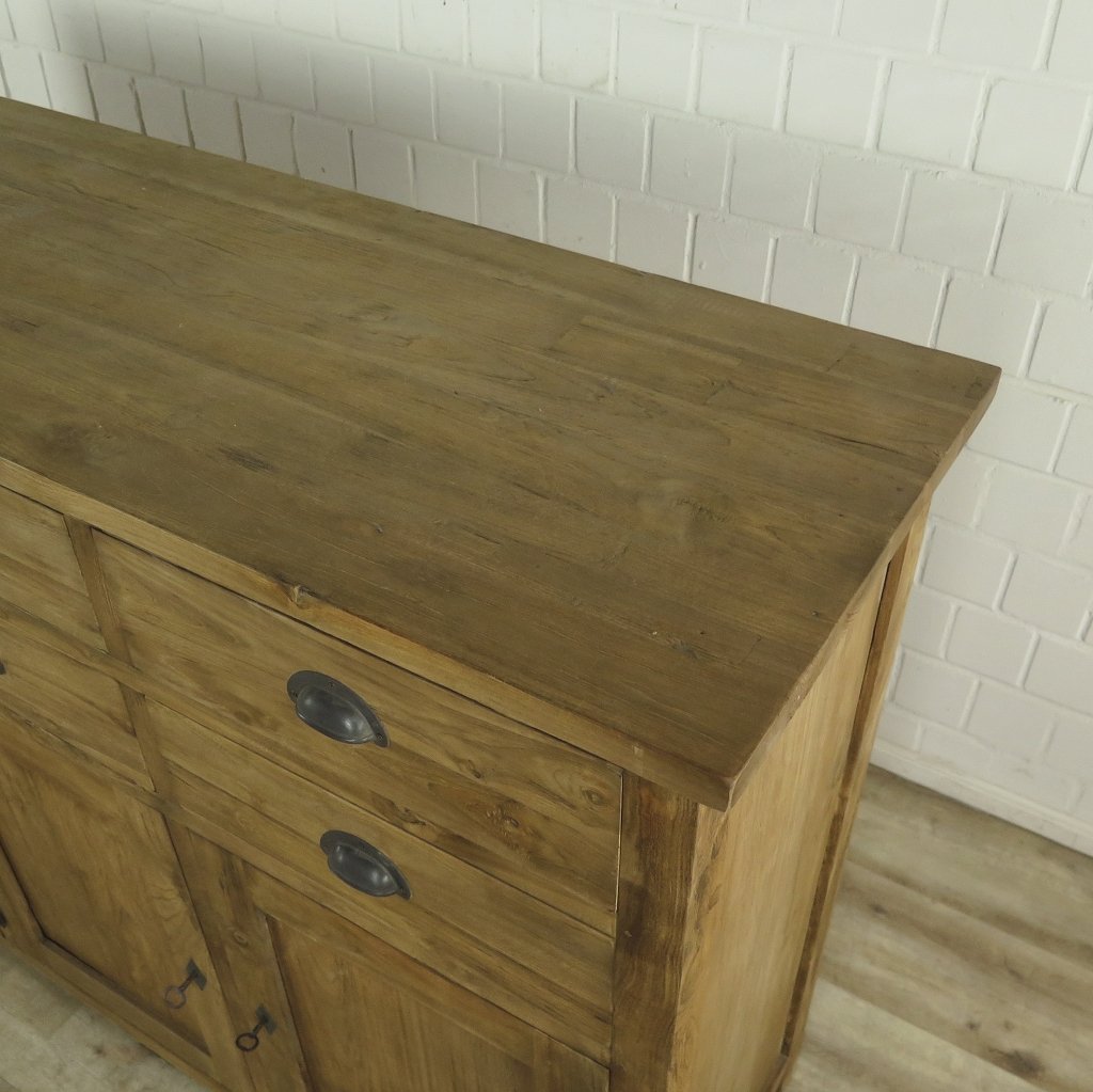 Sideboard Anrichte Teakholz 2,07 m