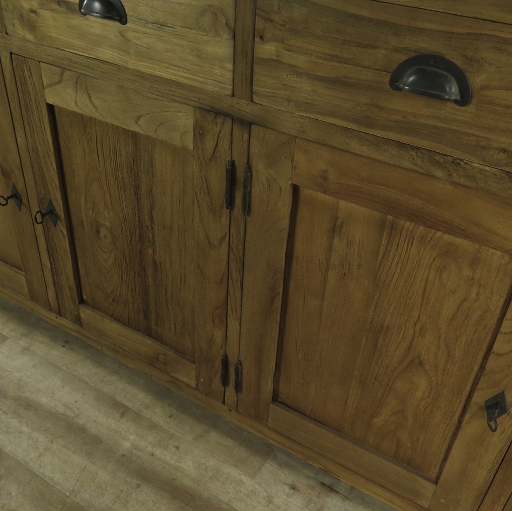 Sideboard Anrichte Teakholz 2,07 m