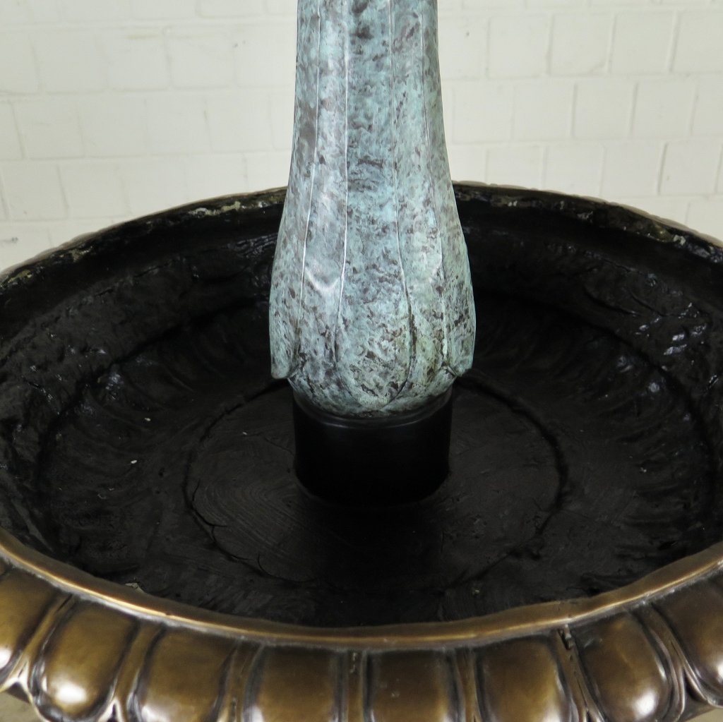 Brunnen Wasserspeier Bronze 1,73 m
