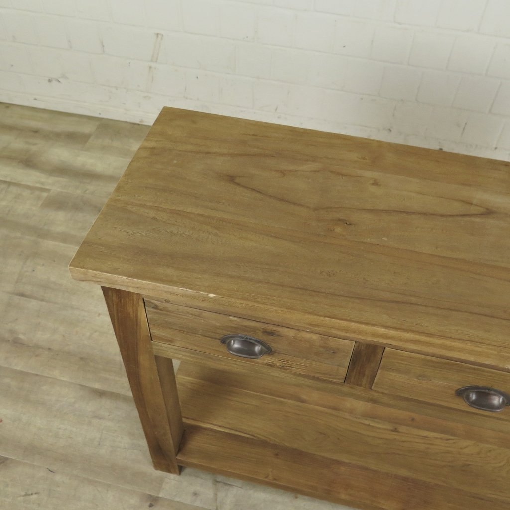 Wandtisch Sidetable Teakholz 1,20 m