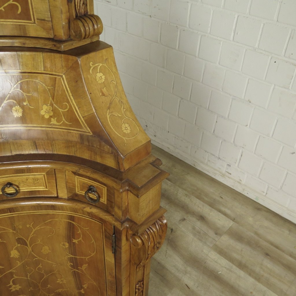 Tabernakel Sekretär Tabernakelsekretär Barockstil Nussbaum