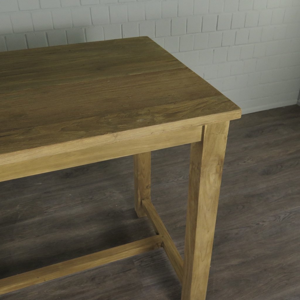 Stehtisch Teakholz 1,20 m x 0,80 m