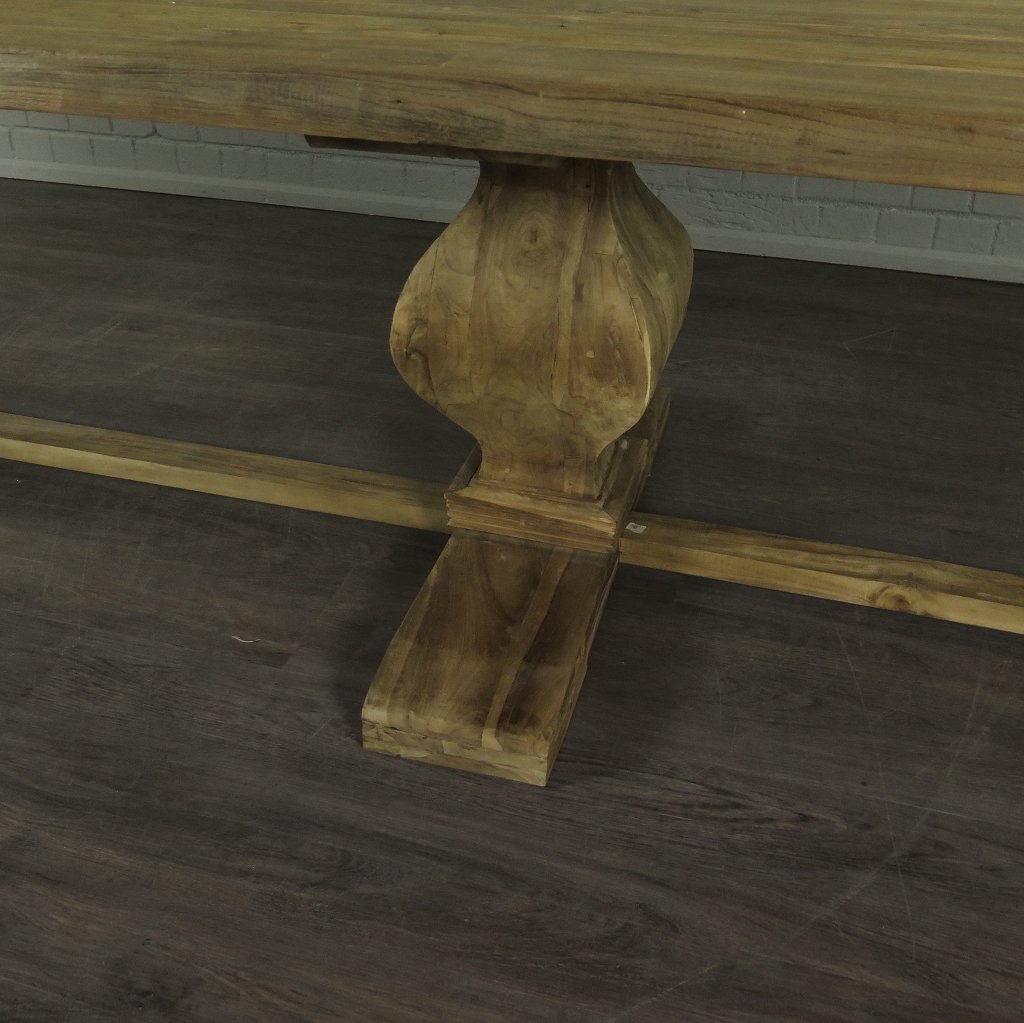Tisch Esstisch Teakholz 3,60 m x 1,00 m