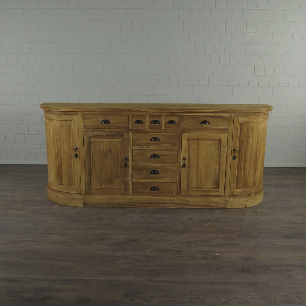 Sideboard Anrichte Teakholz 2,20 m