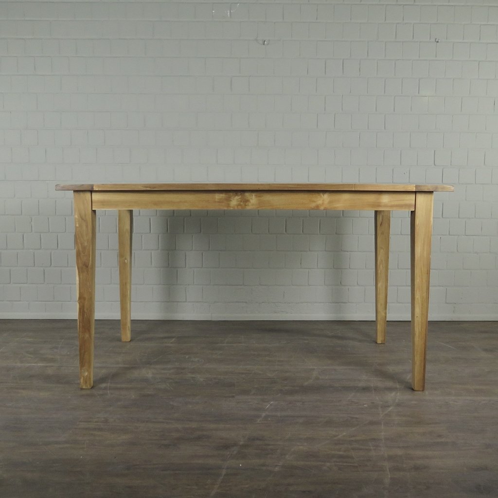 Bistrotisch Cafetisch Teakholz 1,86 m x 1,00 m
