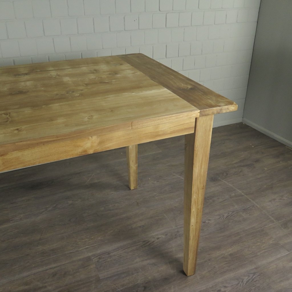 Bistrotisch Cafetisch Teakholz 1,86 m x 1,00 m
