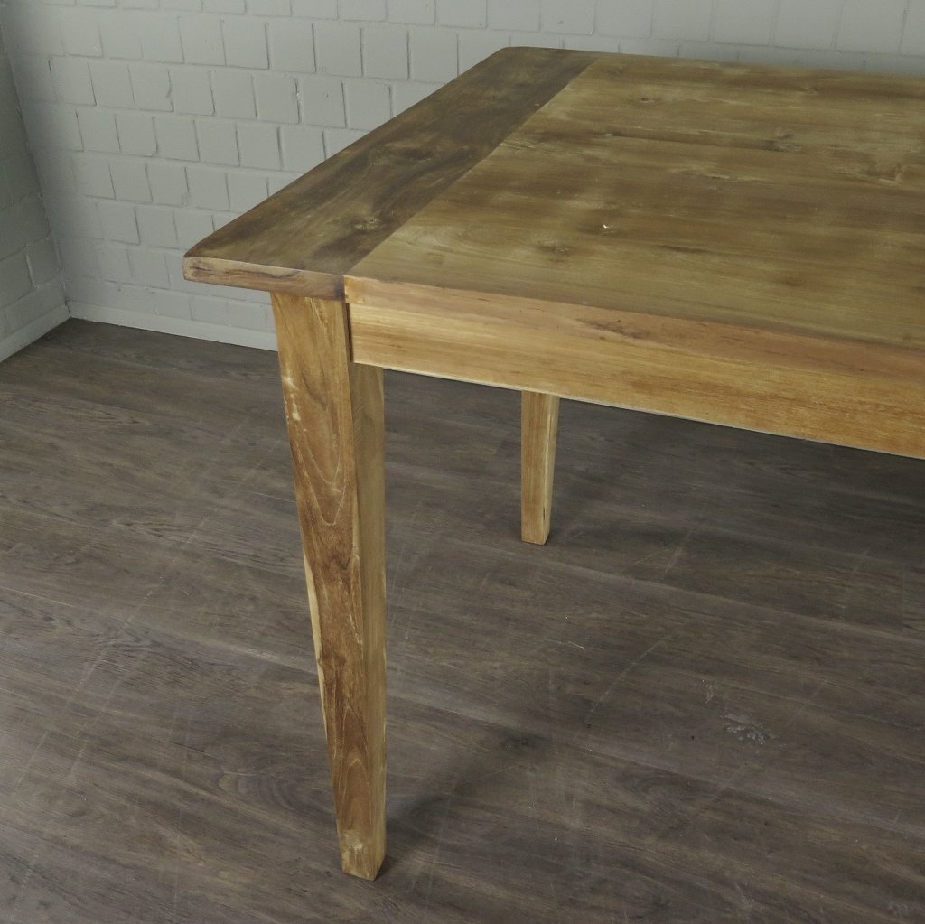 Bistrotisch Cafetisch Teakholz 1,86 m x 1,00 m