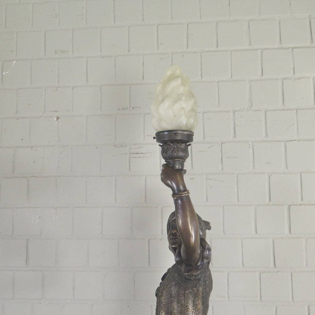 Set Stehlampen Lampen Orientalisch Bronze 1,47 m