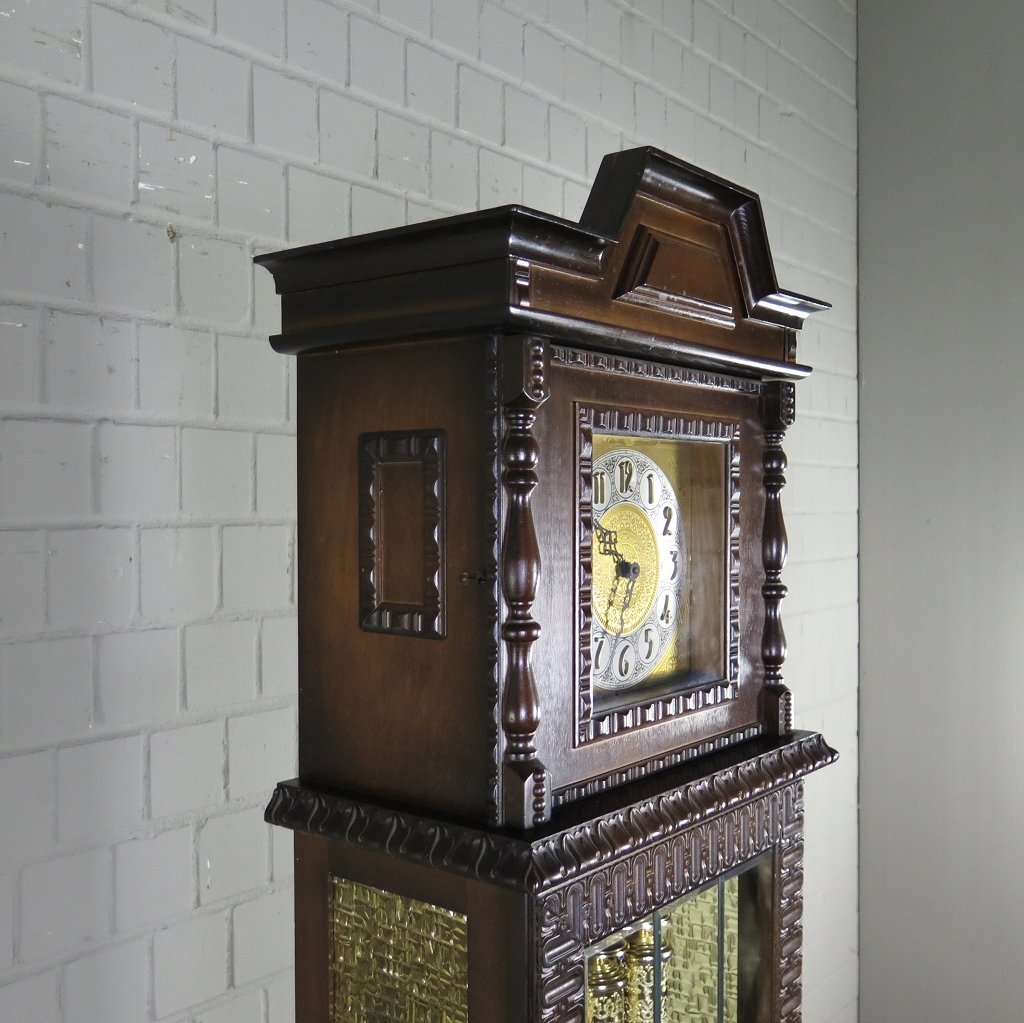Standuhr Uhr Nussbaum Westminster
