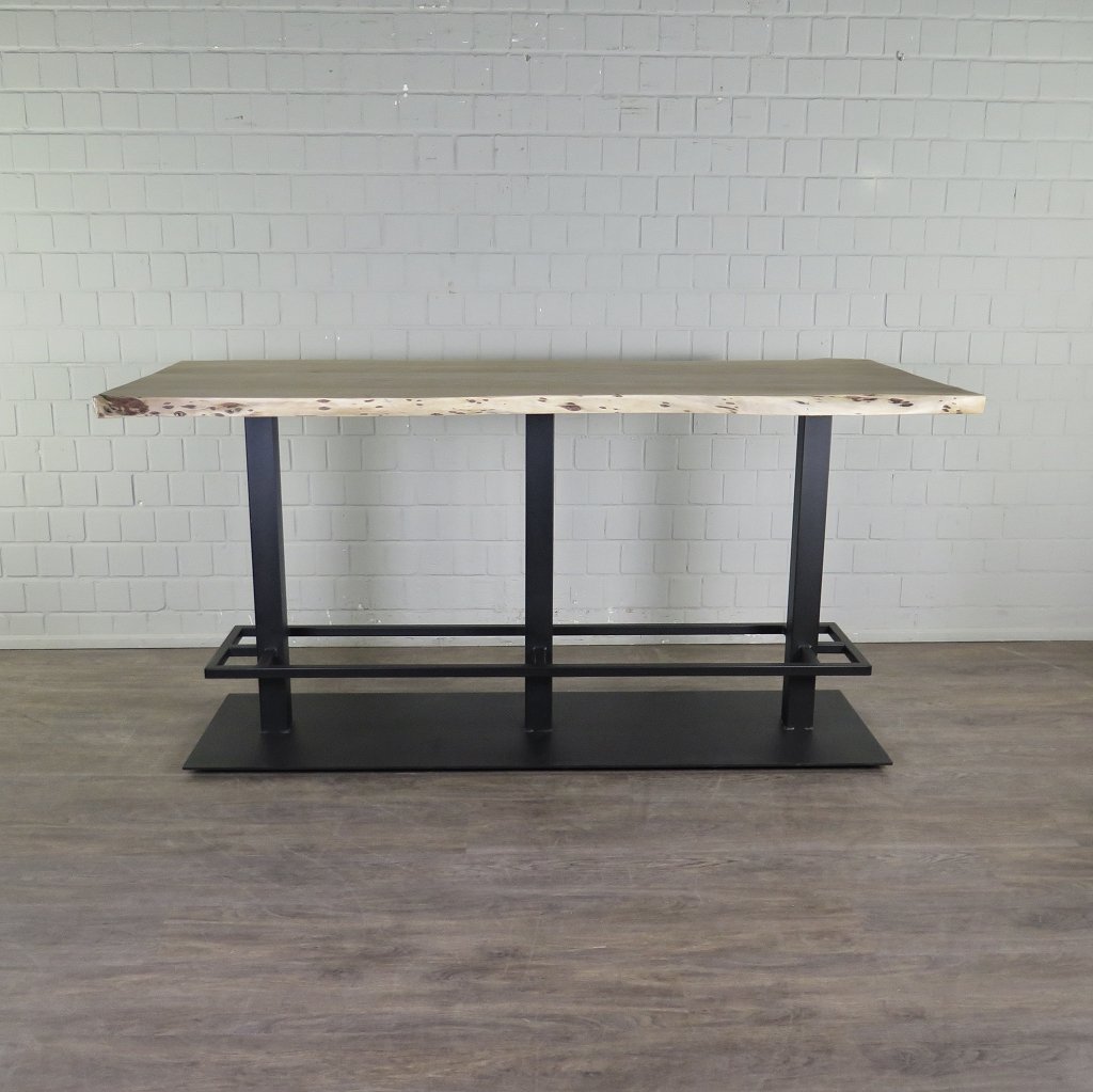 Stehtisch Bartisch Mangoholz 2,20 m x 1,00 m