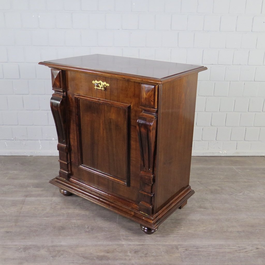 Unterschrank Schrank Spieluhr Gründerzeit 1880 Mahagoni