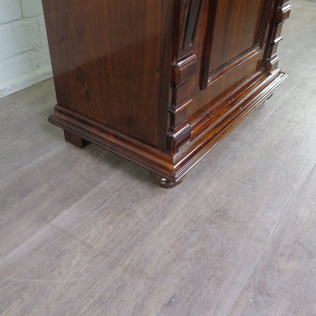 Unterschrank Schrank Spieluhr Gründerzeit 1880 Mahagoni