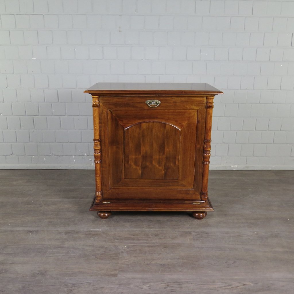 Unterschrank Schrank Spieluhr Gründerzeit 1880 Nussbaum