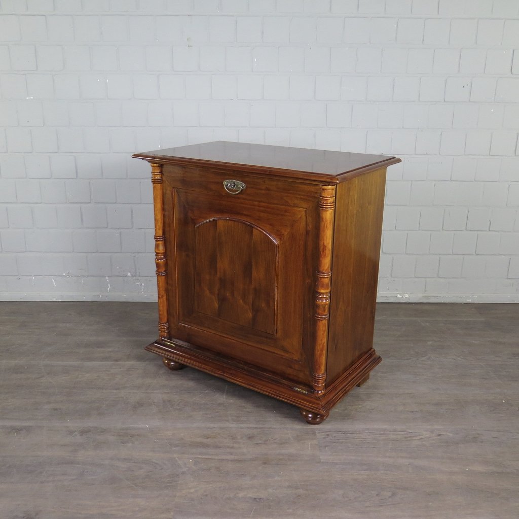 Unterschrank Schrank Spieluhr Gründerzeit 1880 Nussbaum