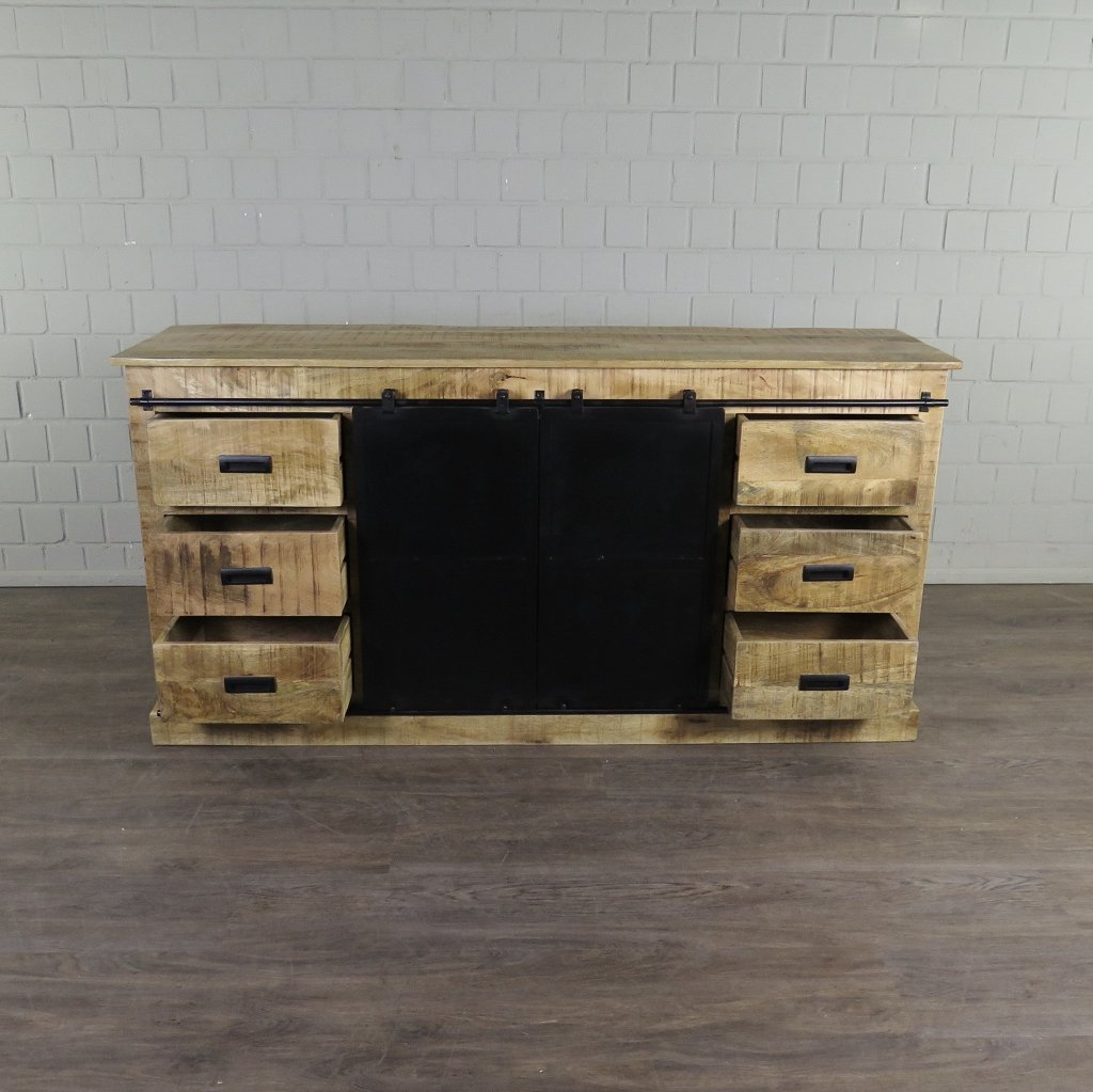 Sideboard TV-Möbel Mangoholz 1,80 m