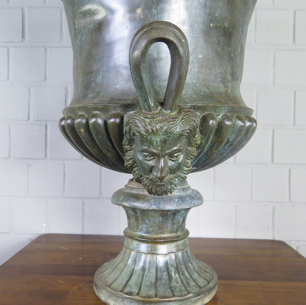 Blumenkübel Vase Bronze 0,74 m