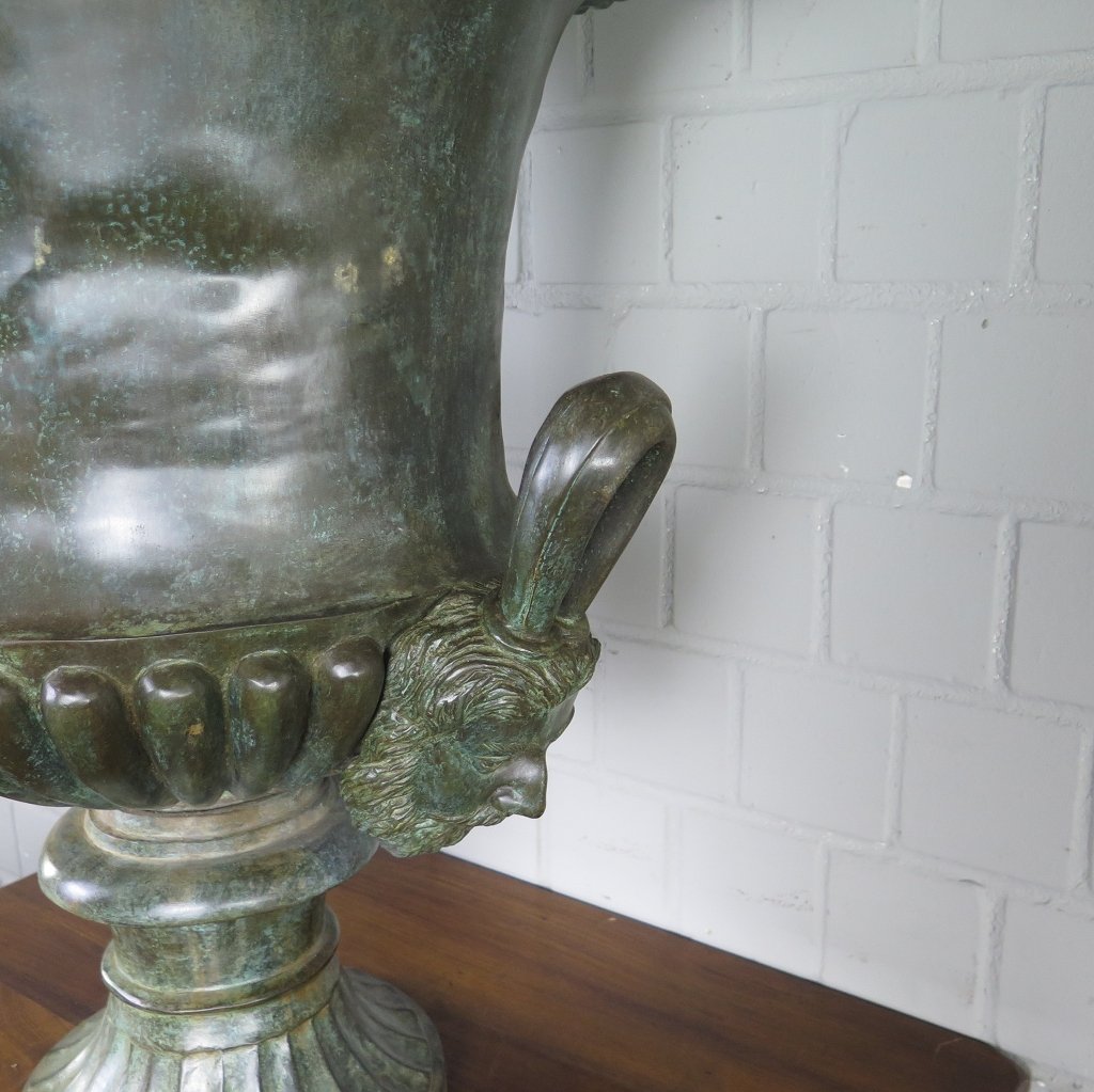 Blumenkübel Vase Bronze 0,74 m