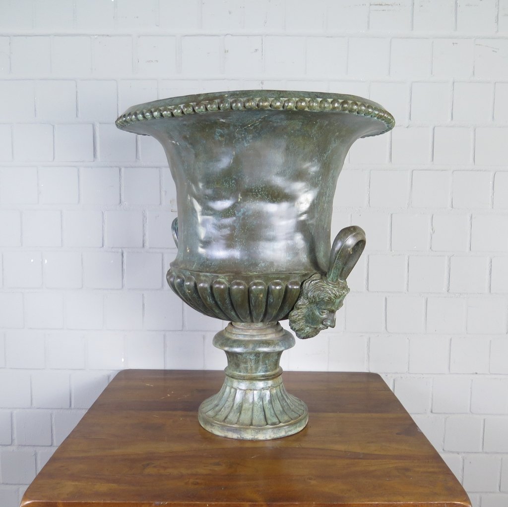 Blumenkübel Vase Bronze 0,74 m