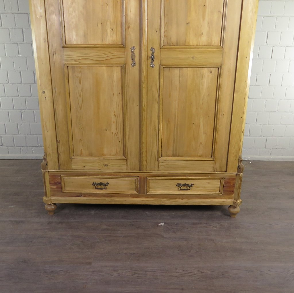 Schrank Kleiderschrank Gründerzeit 1880 Kiefer