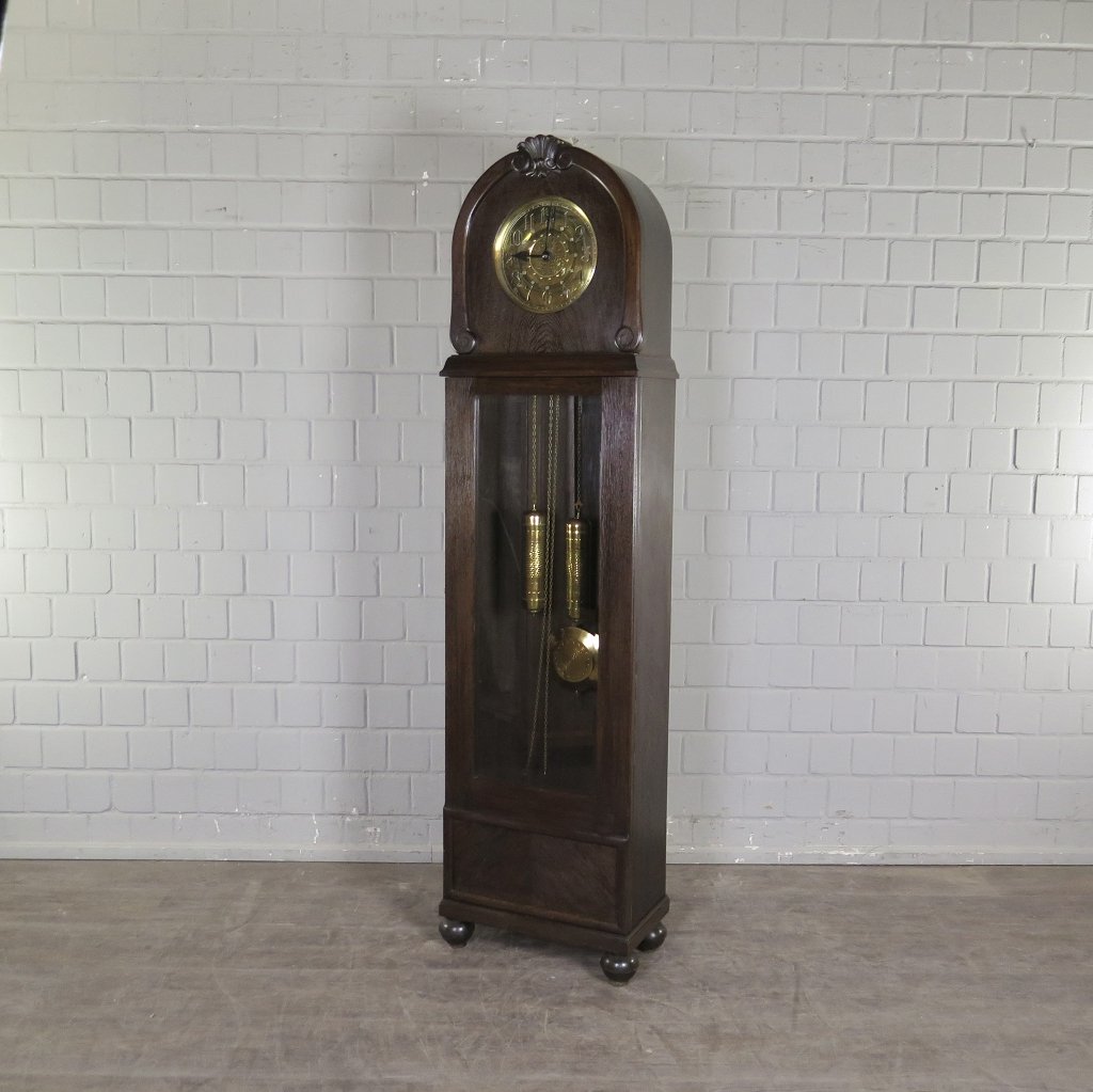 Standuhr Uhr Jugendstil 1910 Eiche