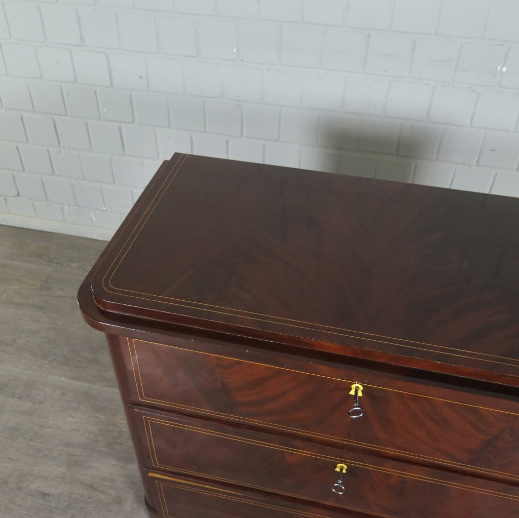 Kommode Biedermeier 1840 Mahagoni