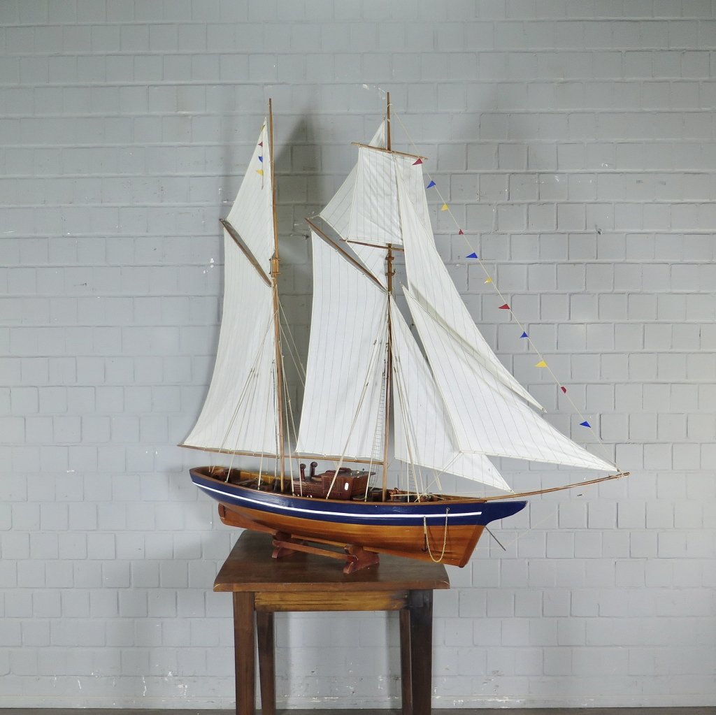 Modellschiff Schiffsmodell Toppsegelschoner Segelschiff 2,00 m