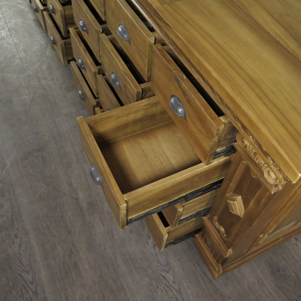 Apothekerschrank Sideboard Anna Teakholz  2,50 m