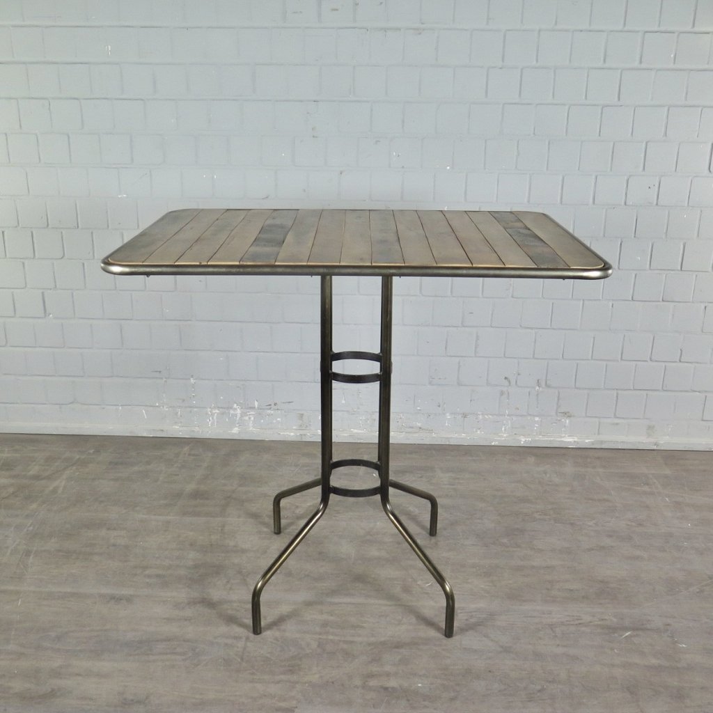 Stehtisch Tisch 1,20 m x 0,80 m Mangoholz