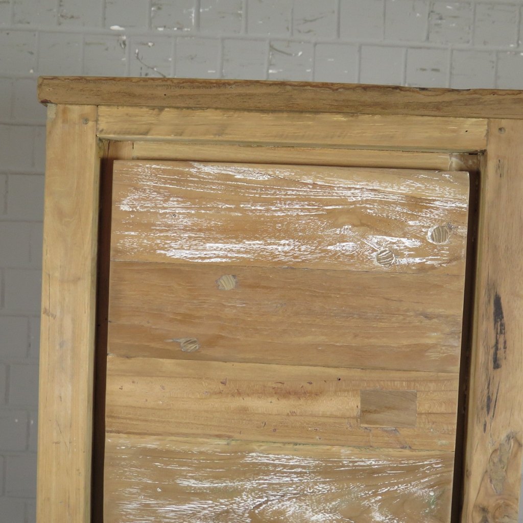 Hochschrank Schrank Teakholz 0,50 m