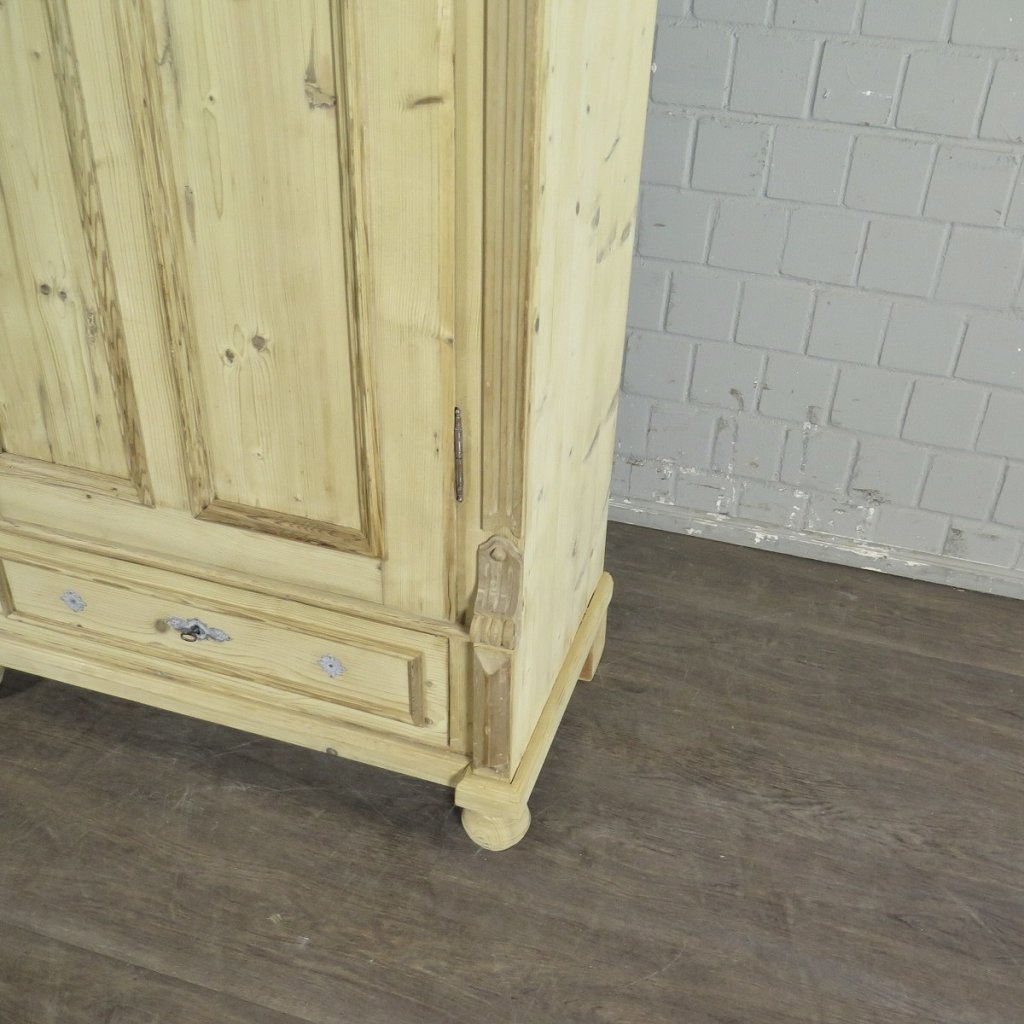 Schrank Kleiderschrank Gründerzeit 1880 Kiefer