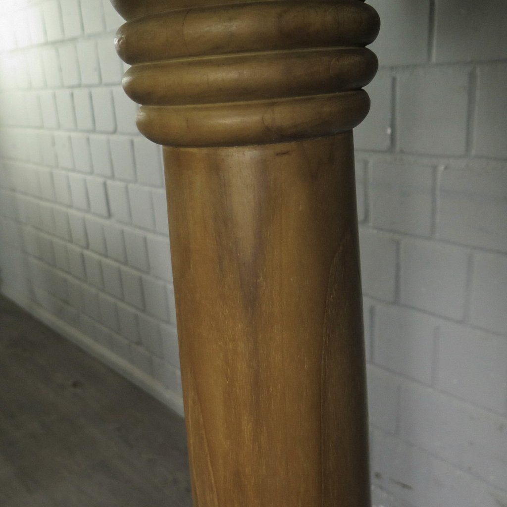 Wand-Stehtisch Bartisch Teakholz 1,28 m