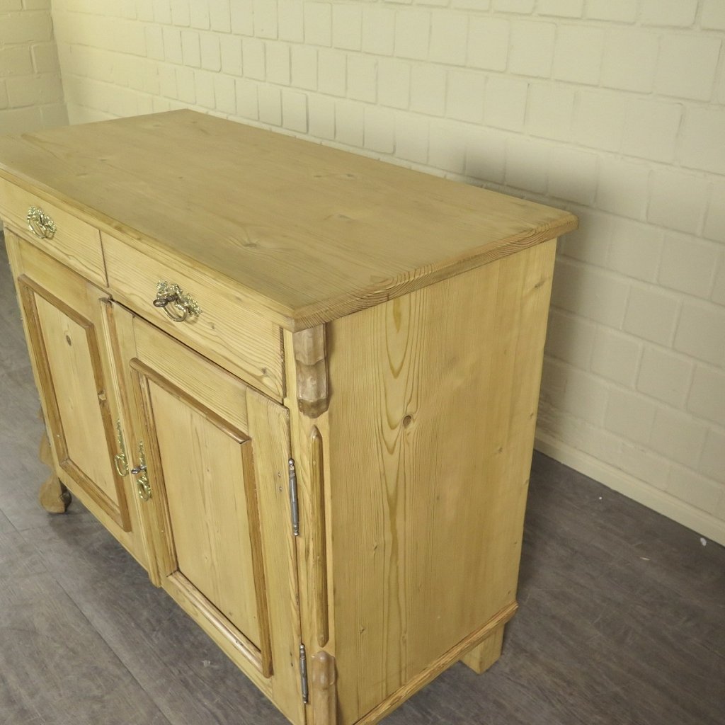 Anrichte Halbschrank Louis Philippe 1860 Kiefer