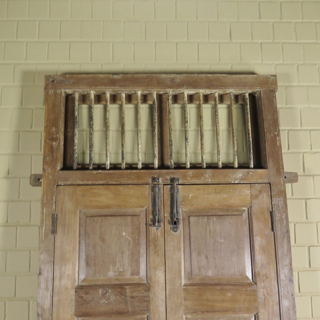 Tür Haustür Eingangstür 1910 Teakholz