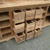 Regal Schrank Bella Luxus Teakholz 3,60 m
